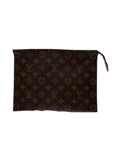 画像：LOUIS VUITTONポッシュ・トワレット19_モノグラム・キャンバス_BRW/PVC/BRW1