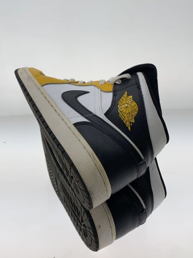 商品画像：AIR JORDAN 1 MID_エアジョーダン 1 ミッド/28cm/YLW 4