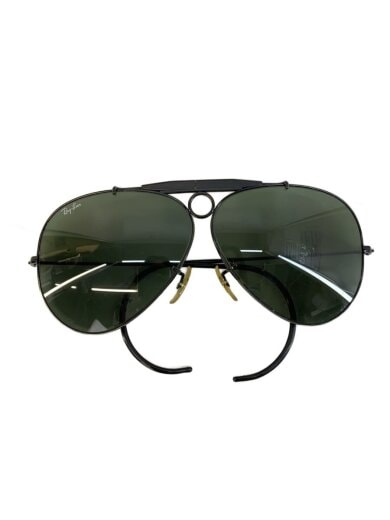 商品画像：サングラス/ティアドロップ/BLK/GRN/メンズ 1