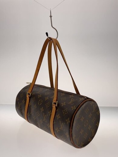 商品画像：2)パピヨン30_モノグラム・キャンバス/PVC/BRW 2