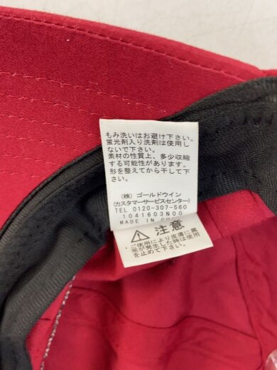 画像：THE NORTH FACEキャップ/--/ゴアテックス/RED/メンズ/NN02147R6