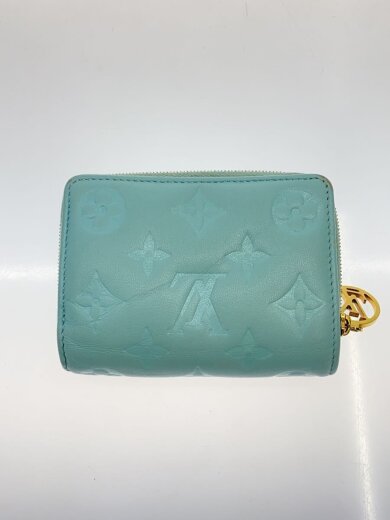 商品画像：ポルト・フォイユ・ルー_モノグラム・エンボス_ラムレザー/--/BLU/レディース 2