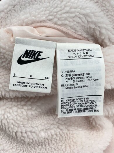 商品画像：フリースジャケット/S/ポリエステル/PNK/BQ6546-640 3