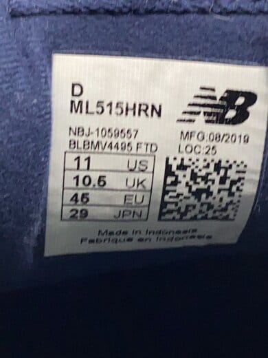 商品画像：ML515/ネイビー/29cm/NVY 5