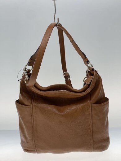 商品画像：ショルダーバッグ_オールレザー/レザー/BRW/無地 3