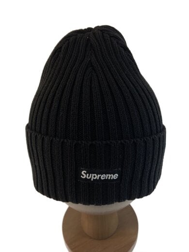 画像：Supremeニットキャップ/--/コットン/BLK/メンズ1