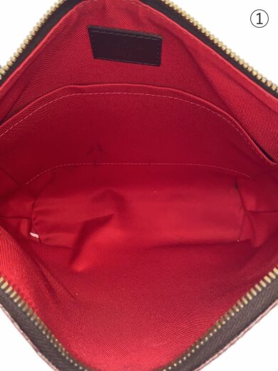 商品画像：サウス・バンク_ダミエ・エベヌ/PVC/BRW 6