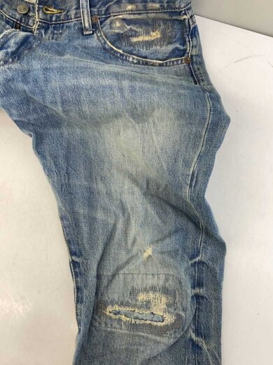 商品画像：ストレートパンツ/32/デニム/IDG/無地/ダメージ 8