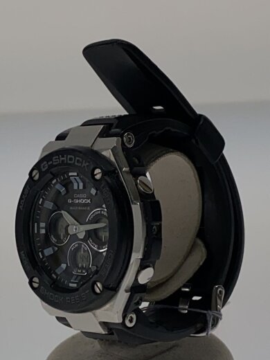 商品画像：ソーラー腕時計・G-SHOCK/デジアナ/ラバー/BLK/BLK/SS 2