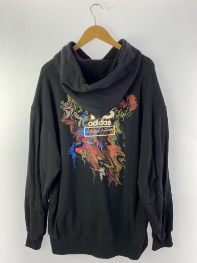 商品画像：パーカー/XL/コットン/BLK/FJ0436 2