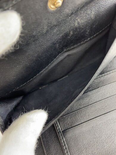 商品画像：3つ折り財布/レザー/BLK/メンズ/346057・525040 5