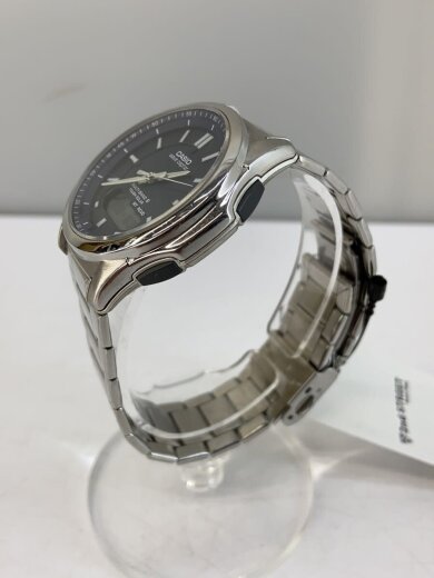 商品画像：ソーラー腕時計/アナログ/ステンレス/NVY/SLV/SS/WVA-M630 2