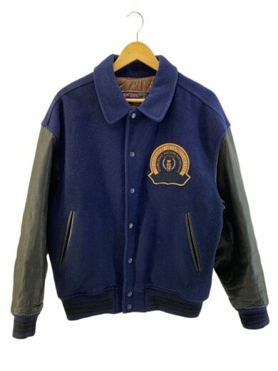 商品画像：MacHOPE/スタジャン/L/ウール/NVY 1