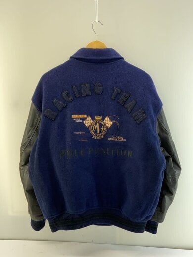 商品画像：MacHOPE/スタジャン/L/ウール/NVY 2