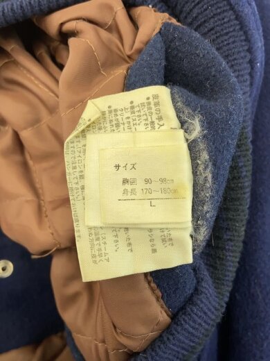 商品画像：MacHOPE/スタジャン/L/ウール/NVY 4