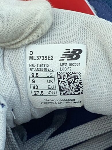 商品画像：ML373/ネイビー/27.5cm/NVY 5