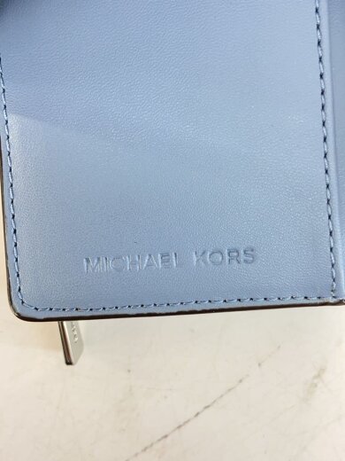 商品画像：2つ折り財布/--/BLU/総柄/レディース 3