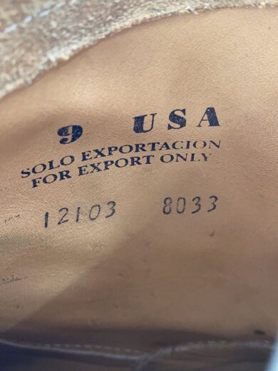 商品画像：ブーツ/US9/BEG/スウェード/8033 5