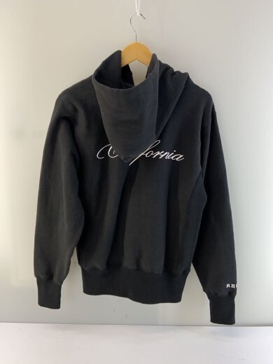 商品画像：ジップパーカー/M/コットン/BLK/C8-K112// 2