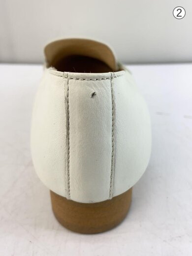 商品画像：ローファー/24.5cm/WHT/レザー/water massage 8