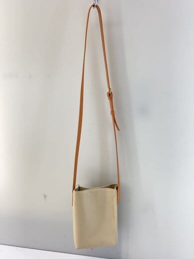 商品画像：ショルダーバッグ/レザー/BEG 3