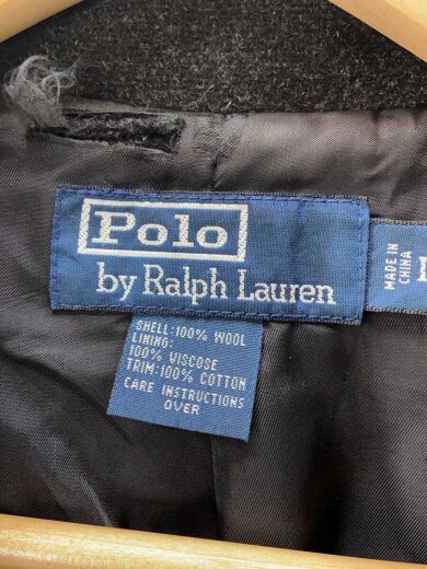 商品画像：ピーコート/L/ウール/BLK/無地 3