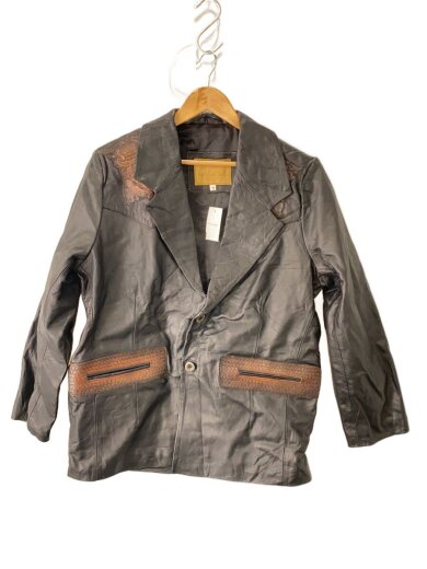 商品画像：kobler/レザージャケット・ブルゾン/M/レザー/BLK 1