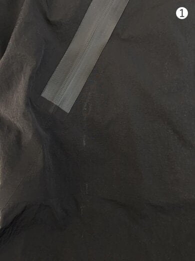 商品画像：Waterproof Parka/コート/M/ナイロン/BLK/無地/632742 VKV20 7