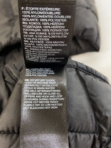 商品画像：ダウンジャケット/S/ナイロン/BLK/NF0A3LH2 7