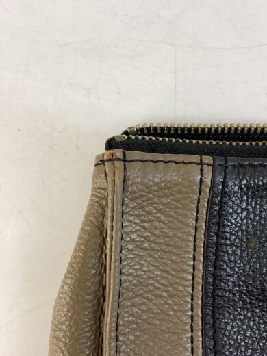 商品画像：セカンドバッグ/レザー/BLK 9