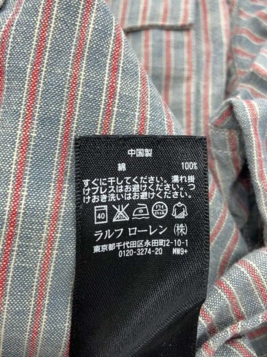 商品画像：長袖シャツ/L/コットン/GRY 4