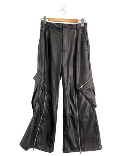 商品画像：ボトム/S/フェイクレザー/BLK/HA010508AD// 1