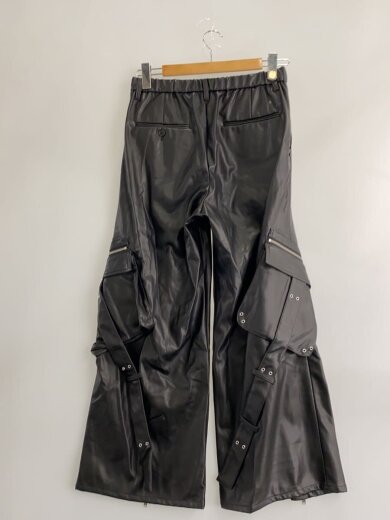 商品画像：ボトム/S/フェイクレザー/BLK/HA010508AD// 2