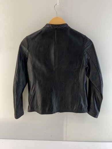 商品画像：シングルライダースジャケット/36/羊革/BLK/WH66-27M001// 2