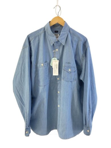 商品画像：Regular Collar Chambray Shirt/長袖シャツ/L/コットン/IDG/S26SG011// 1