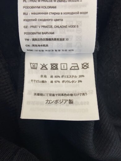 商品画像：パーカー/XL/コットン/BLK/I028279// 4