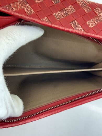 商品画像：長財布/レザー/RED/レディース// 5