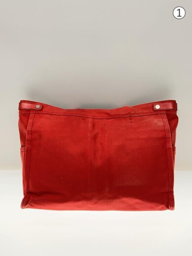 商品画像：トートバッグ/キャンバス/RED/無地// 2