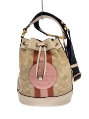 デンプシー/ショルダーバッグ/キャンバス/ベージュ/C4102