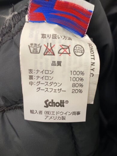 商品画像：ダウンジャケット/M/ナイロン/BLK/無地 4