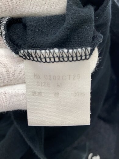 商品画像：Tシャツ/M/コットン/BLK/0202CT25 4