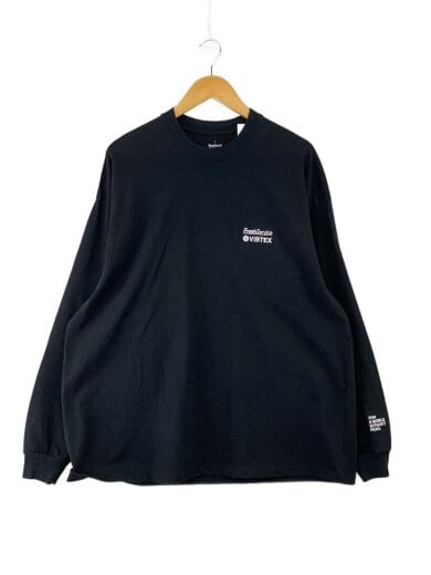 商品画像：長袖Tシャツ/L/コットン/BLK 1