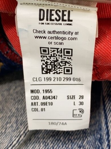 商品画像：1955/ストレートパンツ/28/コットン/IDG/A04347 09E10 5