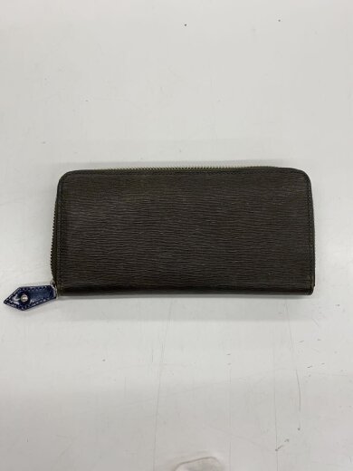 商品画像：長財布/レザー/GRY/メンズ 2