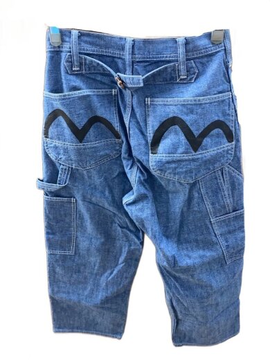 EVISU / ボトム/30/コットン/IDG/無地/ペイント EVISU(エヴィス) / ペインター/ボトム/30/コットン/IDG | 古着の販売