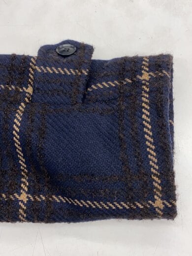 商品画像：コート/50/ウール/NVY/チェック/34QIC207 7