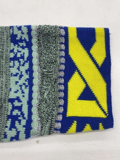 商品画像：OVERSIZED SWEATER/L/コットン/マルチカラー/総柄/700203 5