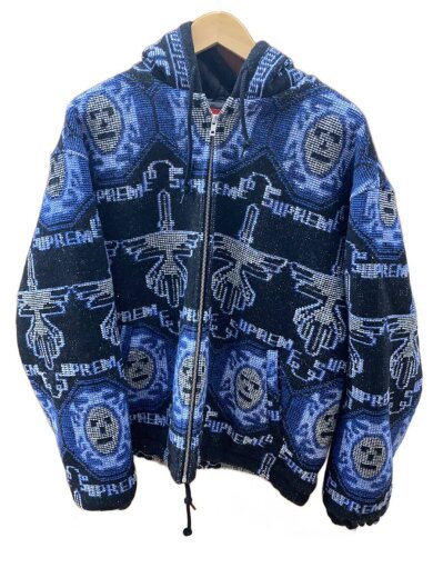 商品画像：22AW Woven hooded/ジャケット/L/ウール/マルチカラー 1