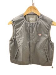 ダウンベスト/M/ナイロン/GRY/DT-A0111 SBT