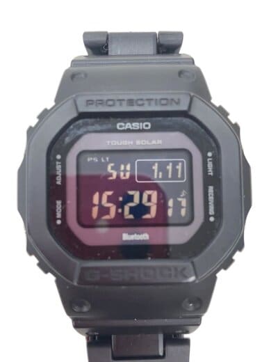 商品画像：ソーラー腕時計/デジタル/ステンレス/BLK/BLK/GW-B5600 1